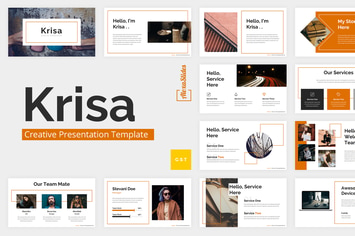 Krisa - Creative Google Slides Template