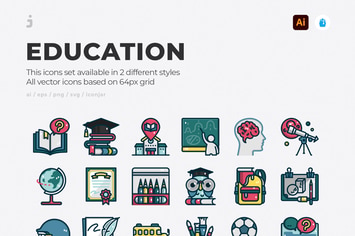 30 Education Icons