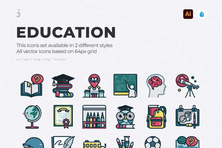30 Education Icons