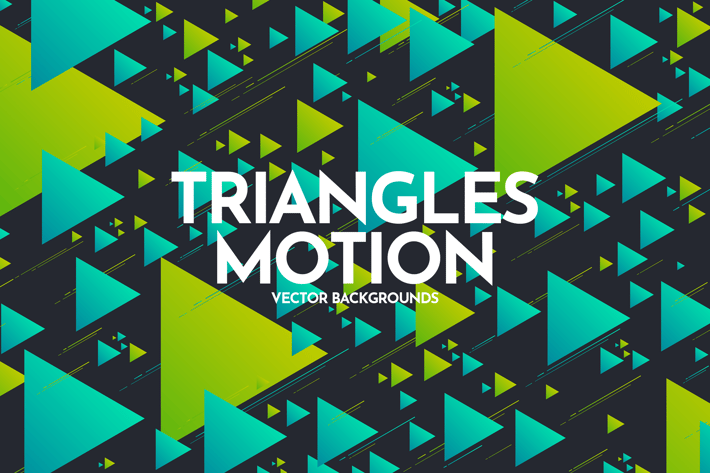 Triangles Motion Backgrounds
