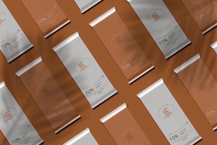 Chocolate Packaging Mockup