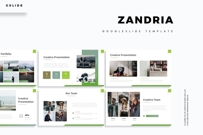 Zandria - Google Slide Template