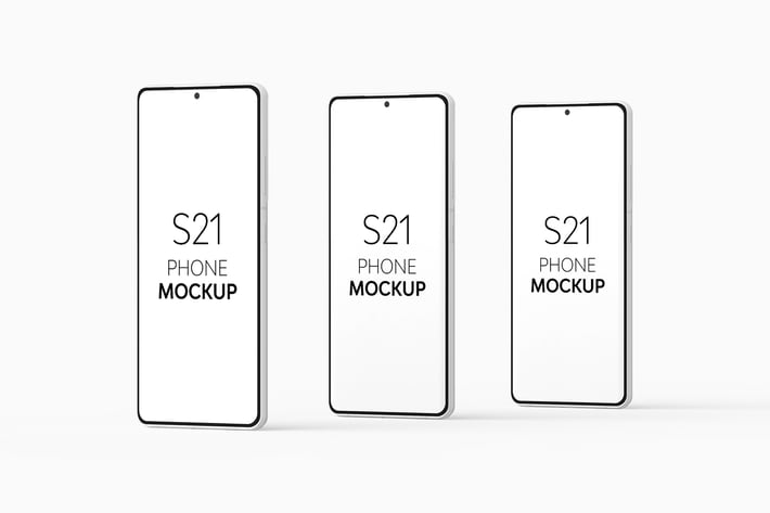 S21 Phone Mockup