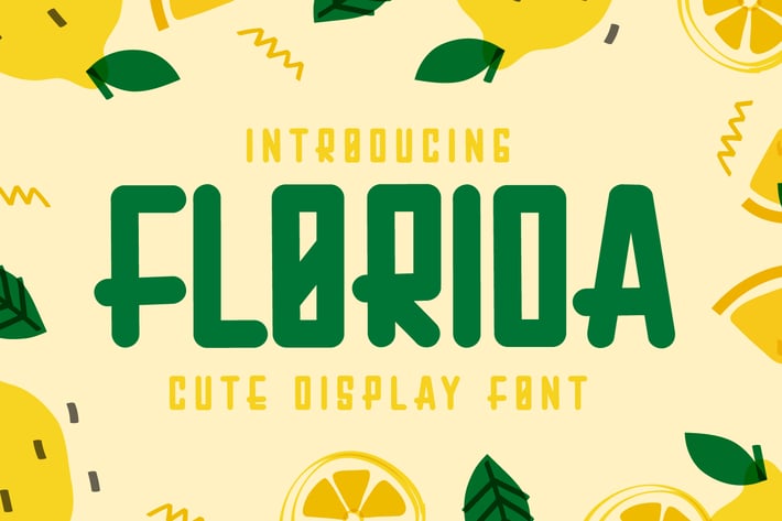 Florida - Display Font