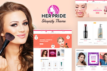  HerPride - Shopify Beauty Center, Cosmetic Shop 