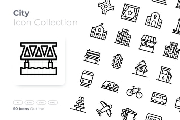 City Outline Icon