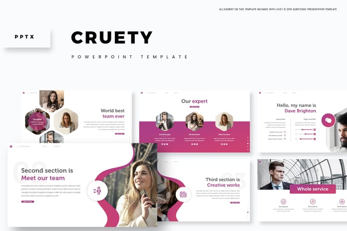 Cruety - Powerpoint Template