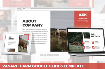 Vasari - Farm Google Slides Template