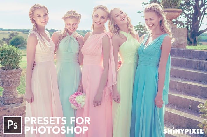 Pastel Colors - 20 Photoshop Presets