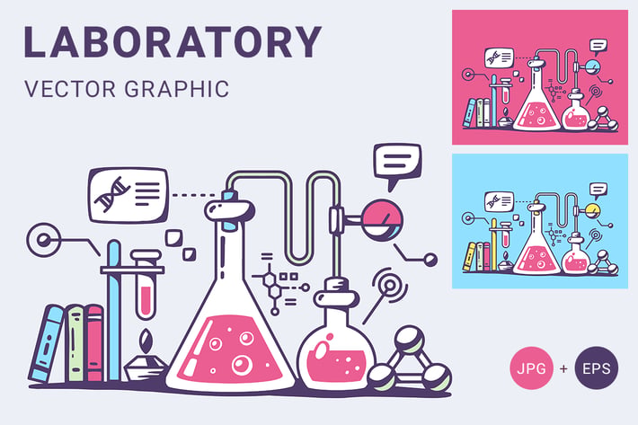 Laboratory flasks