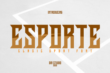 Esporte-Classic Sport Font