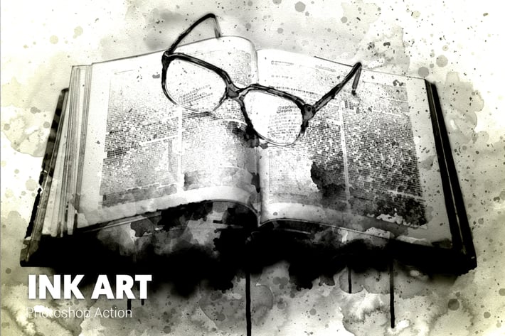 Ink Art Photoshop Action