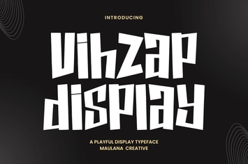 Vihzap Playful Font