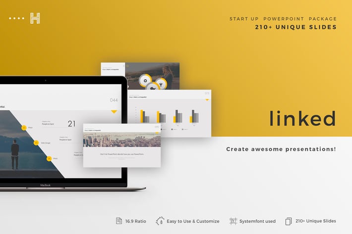Linked Powerpoint Template