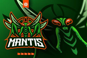 Mantis Mascot Logo