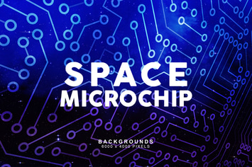Space Microchip Backgrounds 1