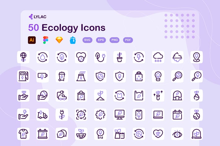 Lylac - Ecology Icons