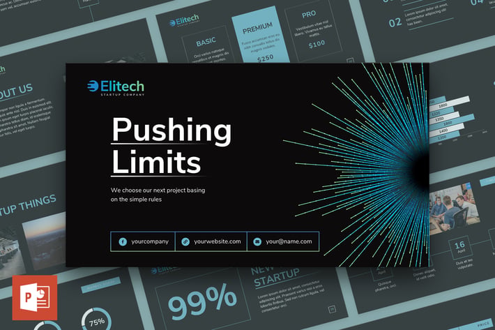 Tech Startup PowerPoint Presentation Template