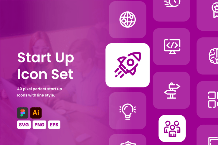 Start Up Icon Set