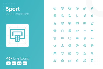 48 Sport Icon Collection