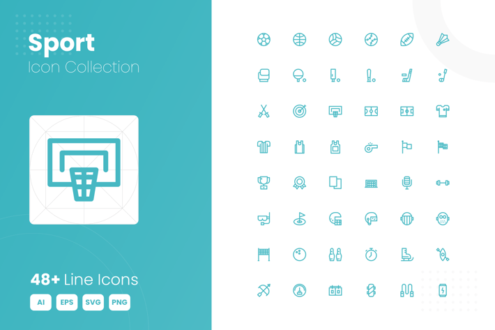 48 Sport Icon Collection