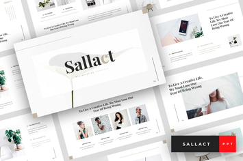 Sallact - Creative PowerPoint Template