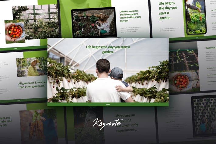 ROYO - Green Business Keynote Template