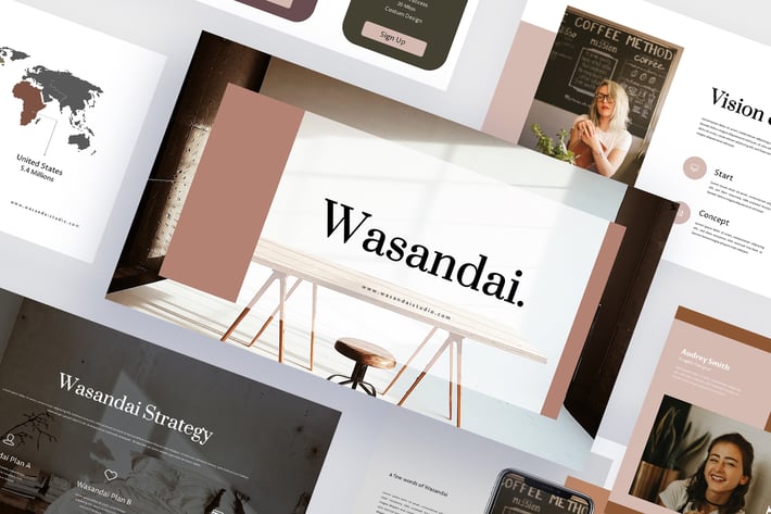 Wasandai - Creative Keynote Template 