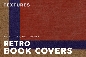 Retro Book Cover Textures