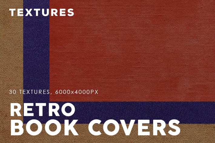 Retro Book Cover Textures