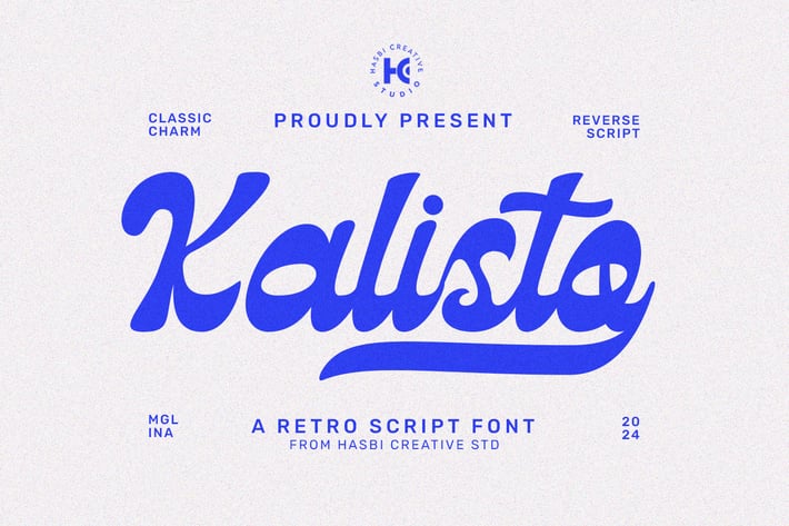 Kalisto Retro Script