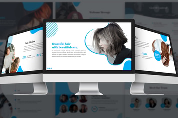Hairdo - Abstract Google Slides Template