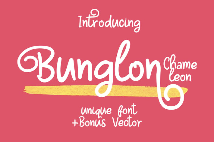Bunglon Chameleon and Bonus Vector