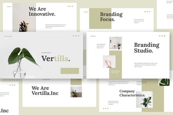 Vertilla - Brand Guideline Keynote Template