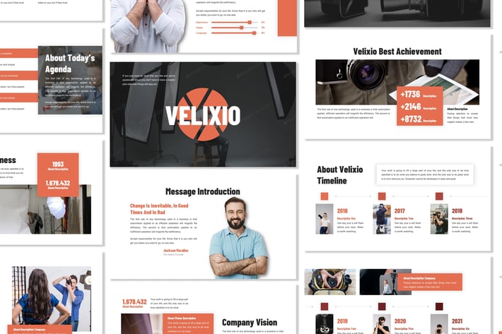 Velixio - Business Template Prensentation