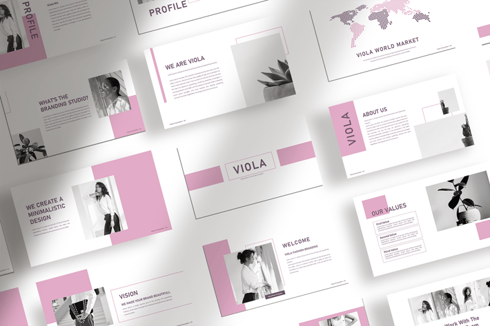 Viola - Minimalist Presentation