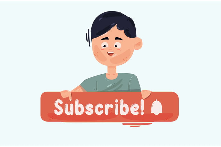 Subscribe Concept Illustration