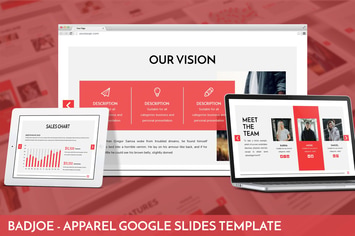 Badjoe - Apparel Google Slides Template