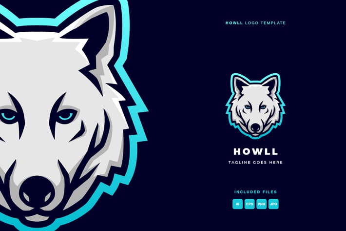 Howll Logo Template