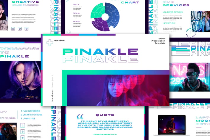 Pinakle Powerpoint Template
