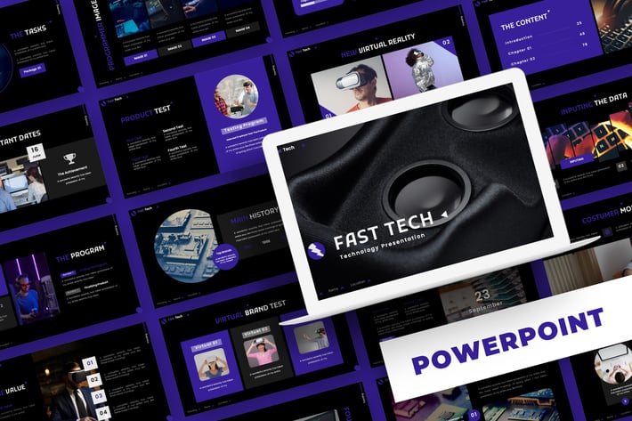 Fast Tech - Powerpoint Template