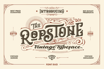 Ropstone Typeface