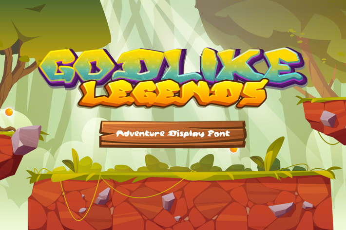 Godlikes Legend Display Font