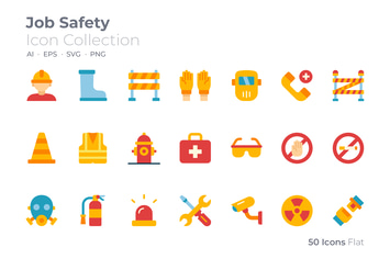 Job Safety Color Icon