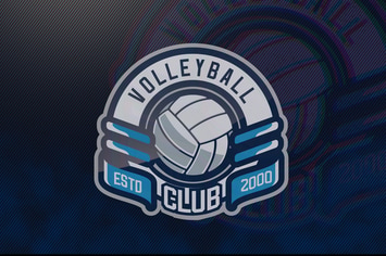 Volleyball Club ESTD2000 Sports Logo