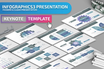 Infographics3 Keynote Presentation Template