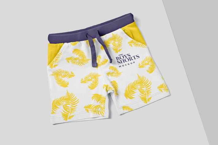 Boys Shorts Mockups