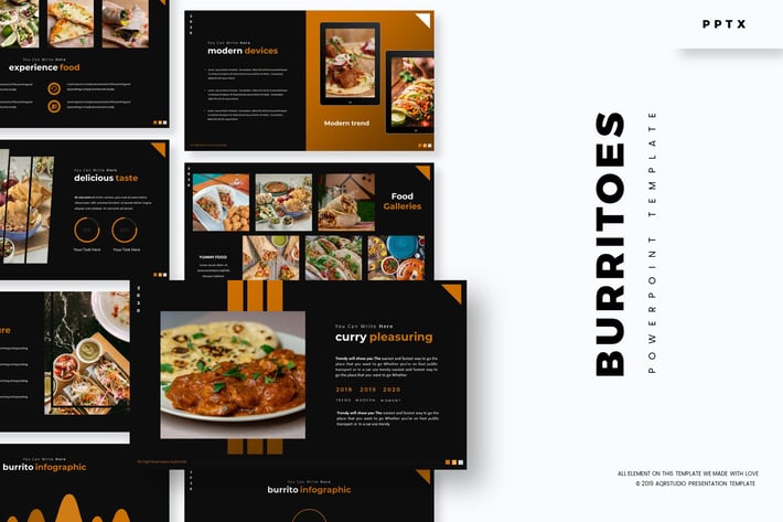 BurriToes - Powerpoint Template