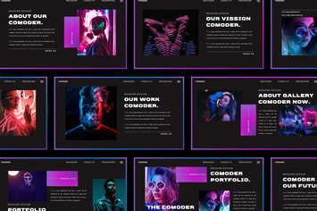 COMMODER Powerpoint Template