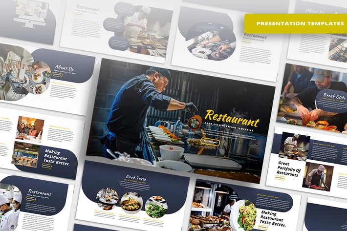 Restaurant - Keynote Template